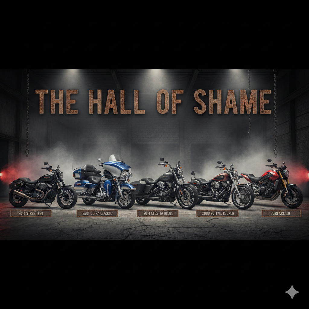 The Hall of Shame: 5 Harley-Davidson Models That Should Have Never Left the Factory