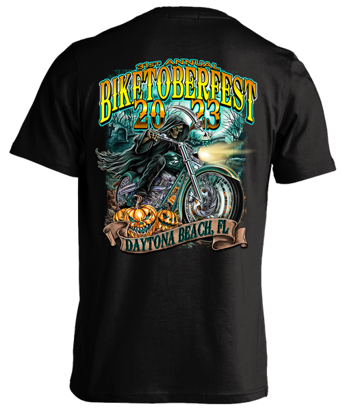 2023 Biketoberfest Daytona Beach Riding Reaper - 31st Anniversary