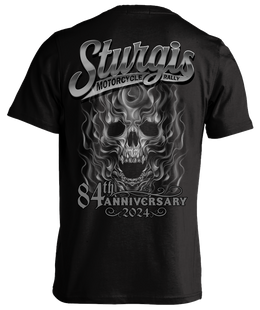 2024 Sturgis Motorcycle Rally Smokey Skull - 84th Anniversary