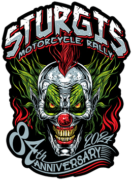 2024 Sturgis Rally Insane Clown Decals
