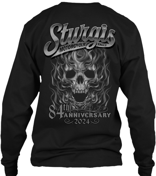 2025 Sturgis Motorcycle Rally Smokey Skull 84th Anniversary