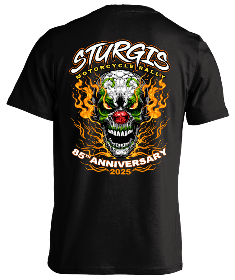 2025 Sturgis Motorcycle Rally Insane Clown - 85th Anniversary