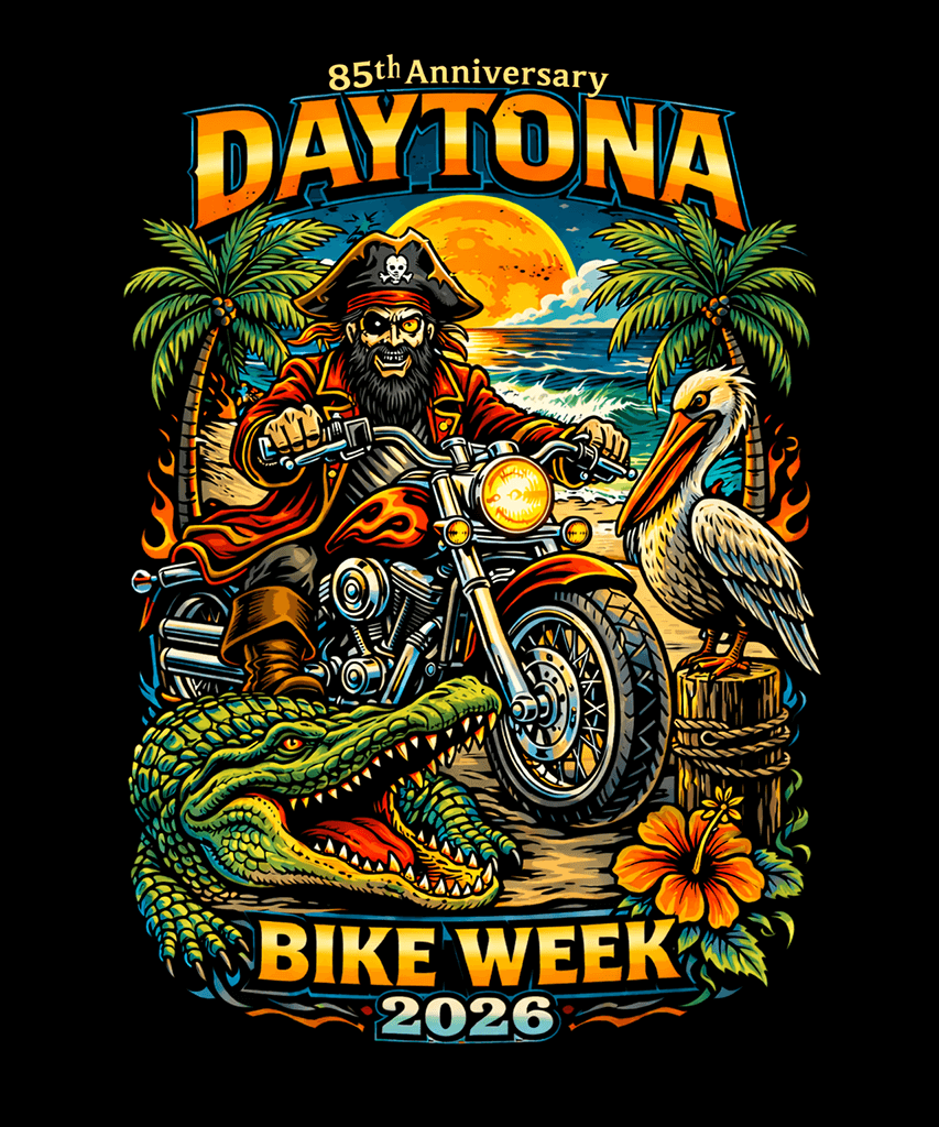 2026 Daytona Bike Week Pirate Rider - 85th Anniversary