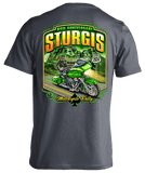 2024 Sturgis Motorcycle Rally Green Skeleton Rider - 84th Anniversary