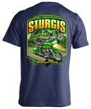 2024 Sturgis Motorcycle Rally Green Skeleton Rider - 84th Anniversary