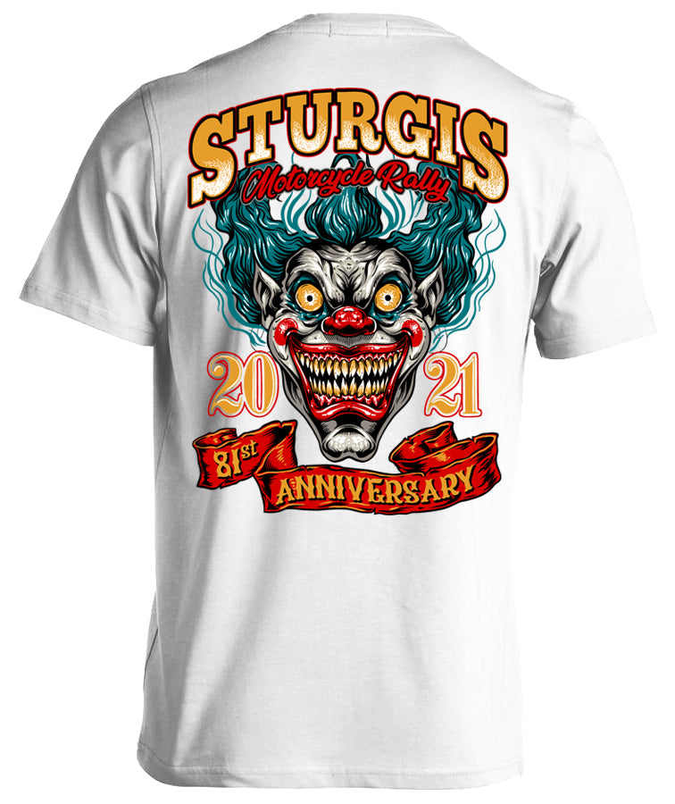 2021 Sturgis Motorcycle Rally Clown - 81st Anniversary