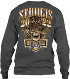 2022 Sturgis Motorcycle Rally Steampunk Skull - 82nd Anniversary T-shirt