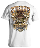 2022 Sturgis Motorcycle Rally Steampunk Skull - 82nd Anniversary T-shirt