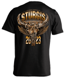 2023 Sturgis Motorcycle Rally Steampunk Skull - 83rd Anniversary