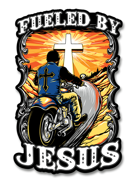 Fueled By Jesus Decal