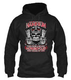 Have You Ever Seen A Handgun Fired From A Moving Motorcycle (Front Print)
