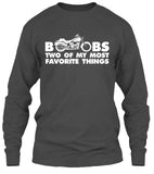 T-shirt - Boobs & Motorcycles - Two Of My Most Favorite Things