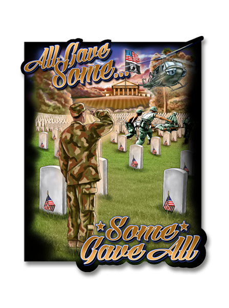 All Gave Some, Some Gave All Decal