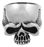 Stainless Steel Classic Skull Ring