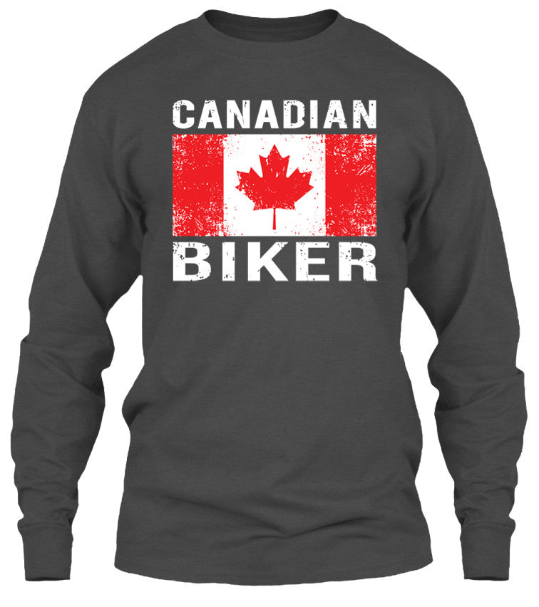 T-shirt - Canadian Biker (Front Print)