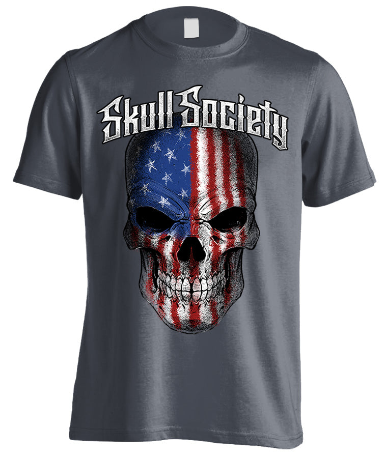 Skull Society Stars & Stripes (Front Print)