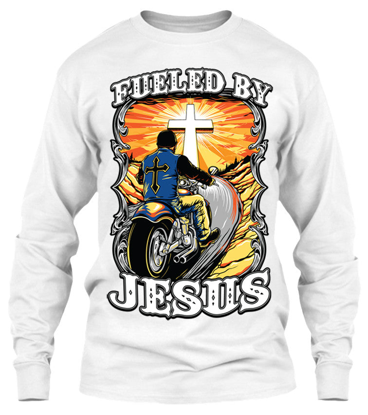 T-shirt - Fueled By Jesus (Front Print)