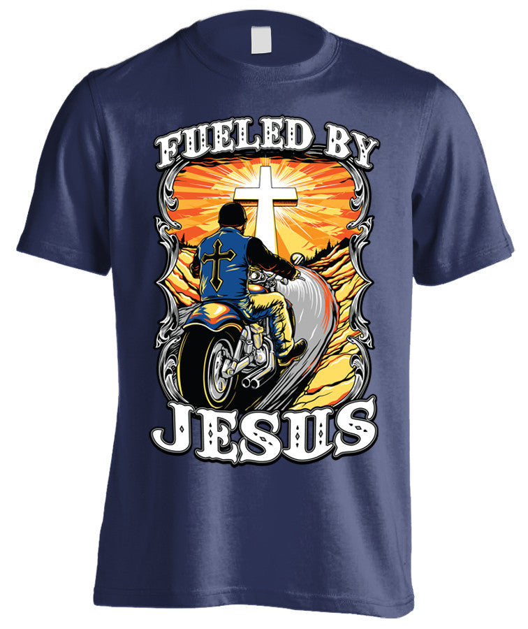 T-shirt - Fueled By Jesus (Front Print)