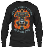 T-shirt - It's Not The Destination, It's The Ride (Front Print)