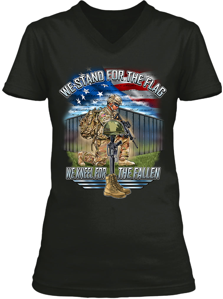 Stand For The Flag, Kneel For The Fallen (Ladies)