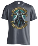 T-shirt - Never Underestimate An Old Man With A Motorcycle (Front Print)
