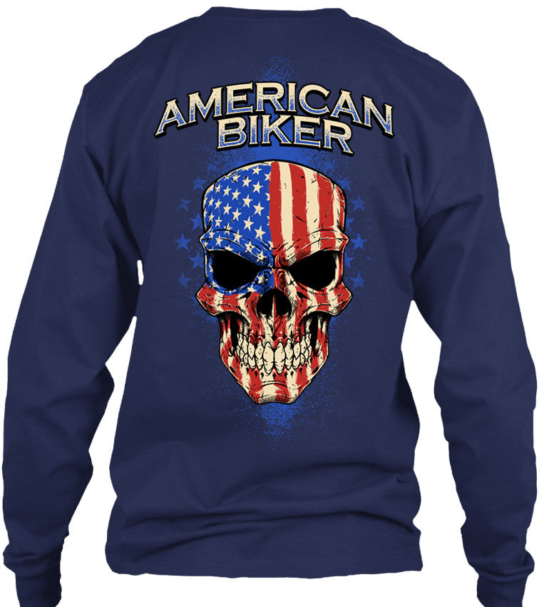 American Biker Skull