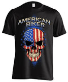 American Biker Skull (Front Print)