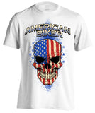 American Biker Skull (Front Print)