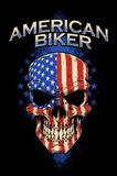 American Biker Skull