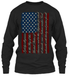 Pledge of Allegiance American Flag (Front Print)
