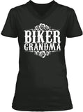 T-shirt - Biker Grandma Roses
