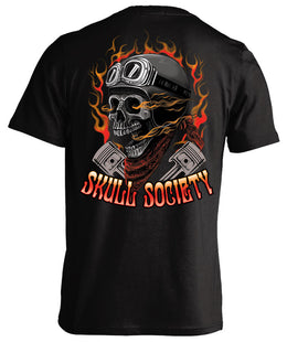 T-shirt - Blazing Skull