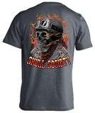 T-shirt - Blazing Skull