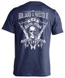 T-shirt - Born, Raised And Protected By God, Guns, Guts & Glory