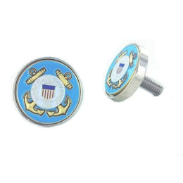US Coast Guard Motorcycle License Plate Bolts