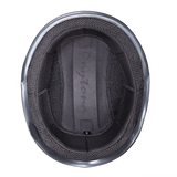 D.O.T. DAYTONA SKULL CAP W/O VISOR- GREY CARBON FIBER 1/2 SHELL HELMET