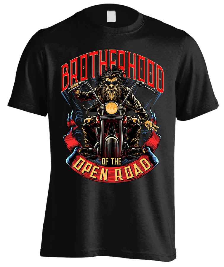 Brotherhood of the Open Road (Front Print)