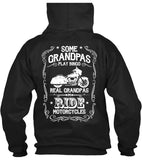 T-shirt - Real Grandpas Ride Motorcycles