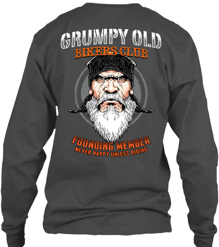 Grumpy Old Bikers Club Founding Member