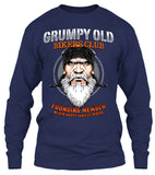 Grumpy Old Bikers Club Founding Member (Front Print)