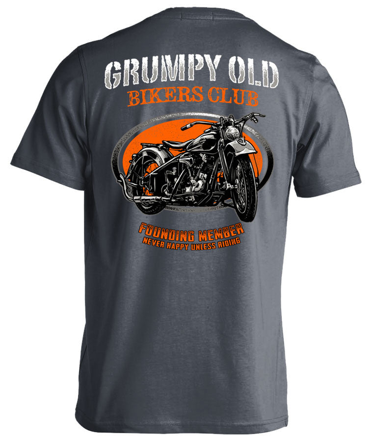 Grumpy Old Bikers Club Motorcycle