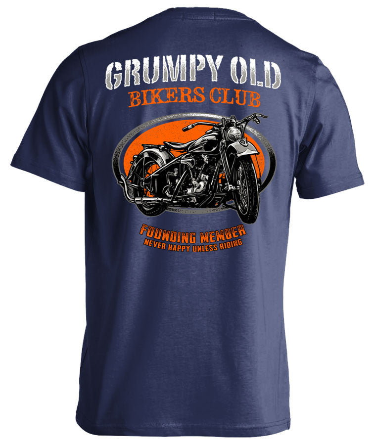 Grumpy Old Bikers Club Motorcycle
