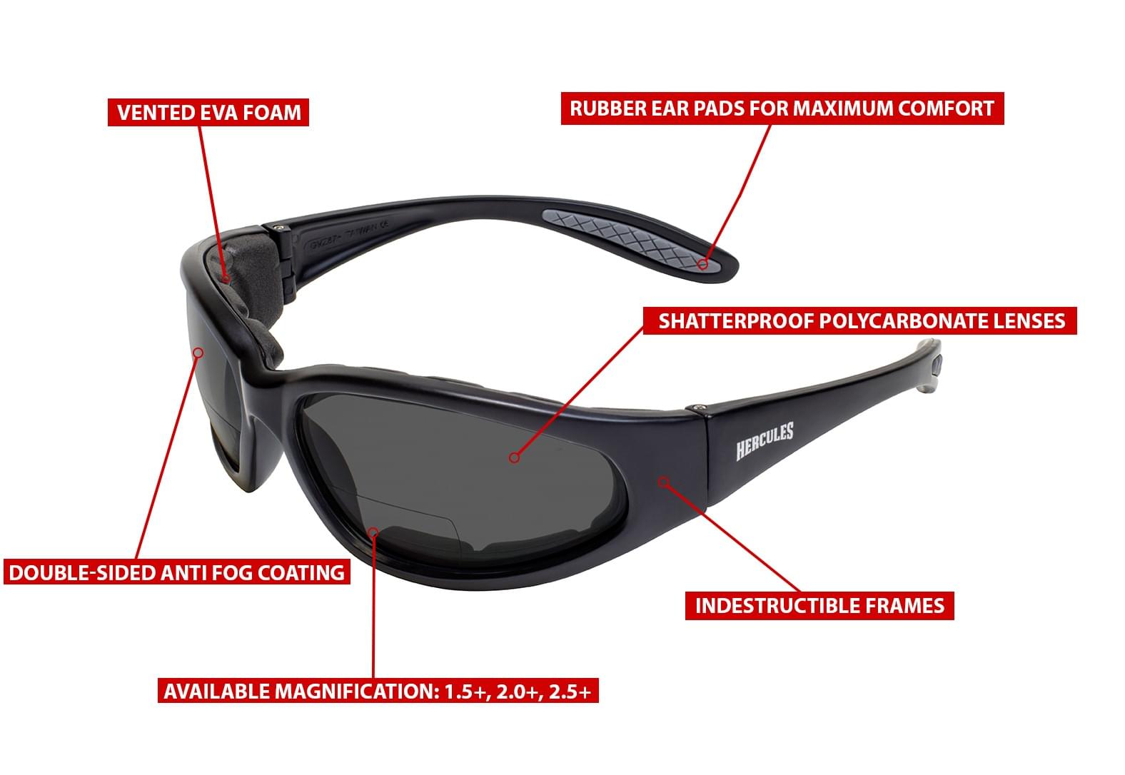 Hercules Bifocal Sunglasses