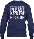 If You Can Read This Please Back The F*ck Up