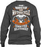 I'm Not Addicted To My Motorcycle We're Just In A Committed Relationship