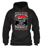 Imagine Life Without Motorcycling (Front Print)