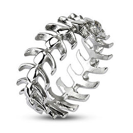 Jewelry - Stainless Steel Vertebrae Ring