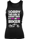 T-shirt - Taken By A Cool And Sexy Biker