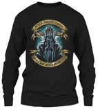 T-shirt - Never Underestimate An Old Man With A Motorcycle (Front Print)