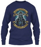 T-shirt - Never Underestimate An Old Man With A Motorcycle (Front Print)